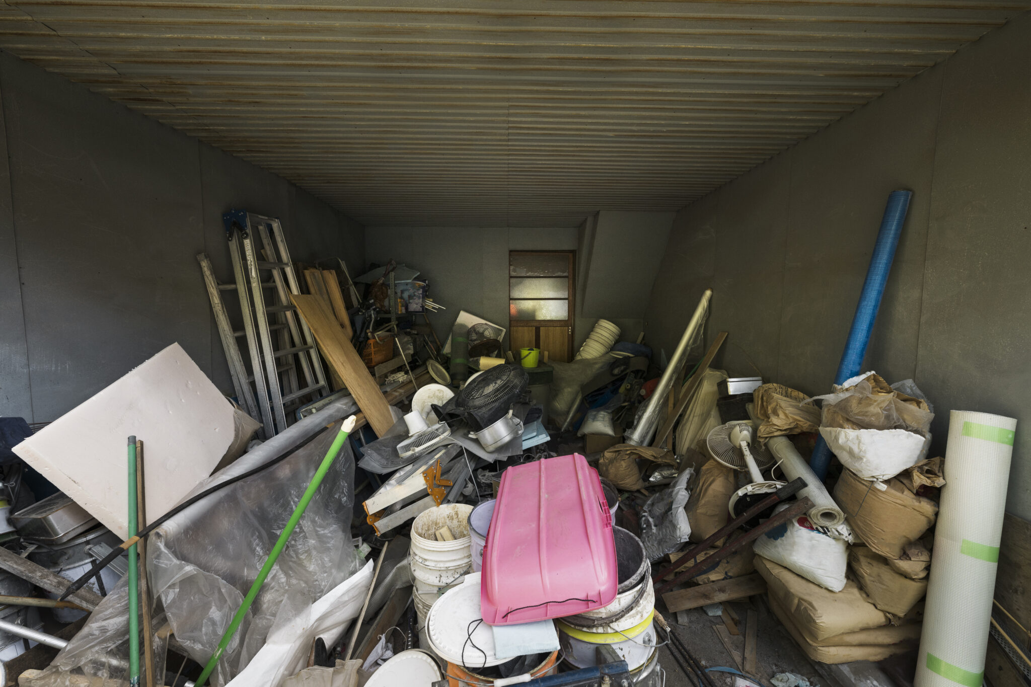 high-angle-house-interior-with-clutter